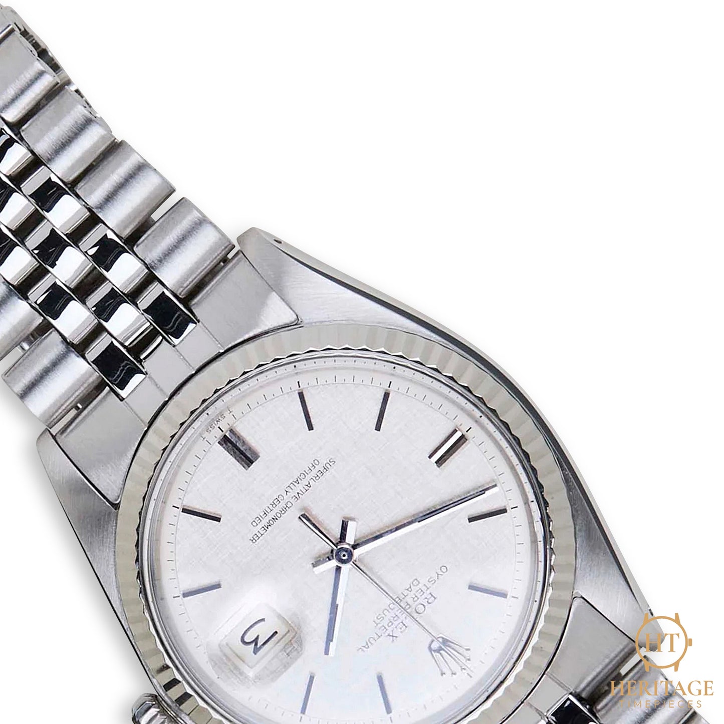 Rolex Datejust 36 ´Silver Linen Dial - No Lume´ ST