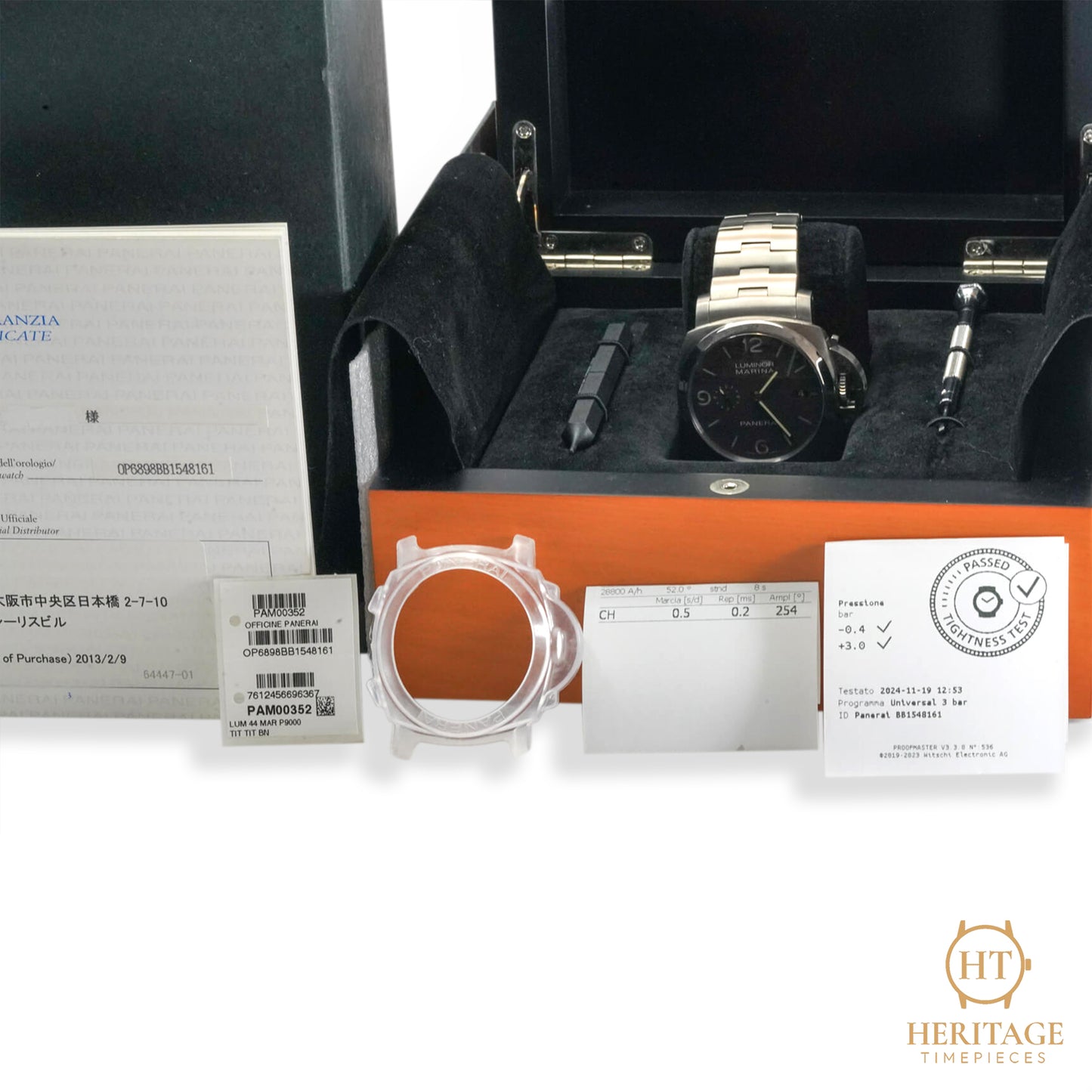 Panerai Luminor (2013) Ref PAM00352 PW