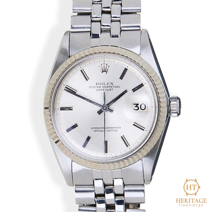 Rolex Datejust 36 'Silver No Lume Sigma Dial' (c.1973) Ref 1601 ST