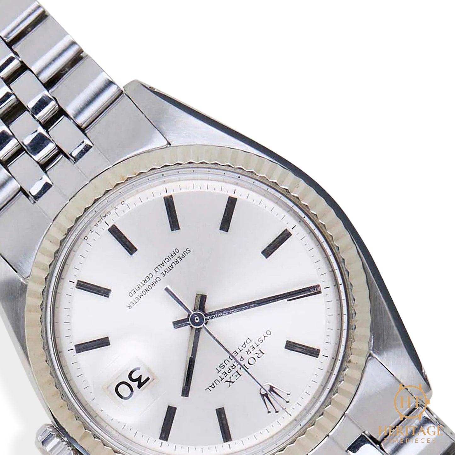 Rolex Datejust 36 'Silver No Lume Sigma Dial' (c.1973) Ref 1601 ST