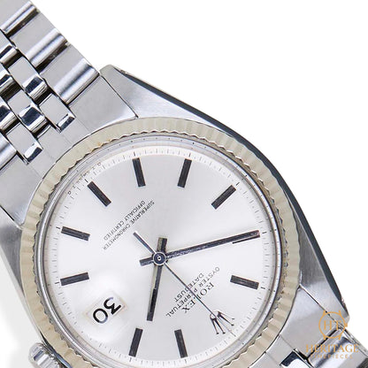 Rolex Datejust 36 'Silver No Lume Sigma Dial' (c.1973) Ref 1601 ST