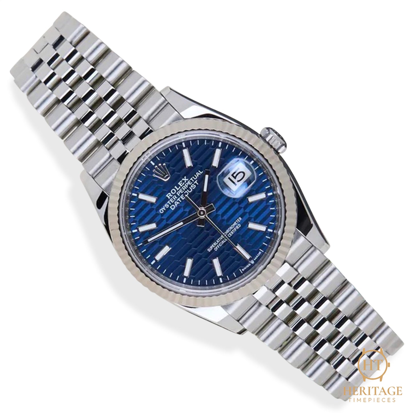 Rolex Datejust 36 'Motif dial' (2022) Ref 126234 NS