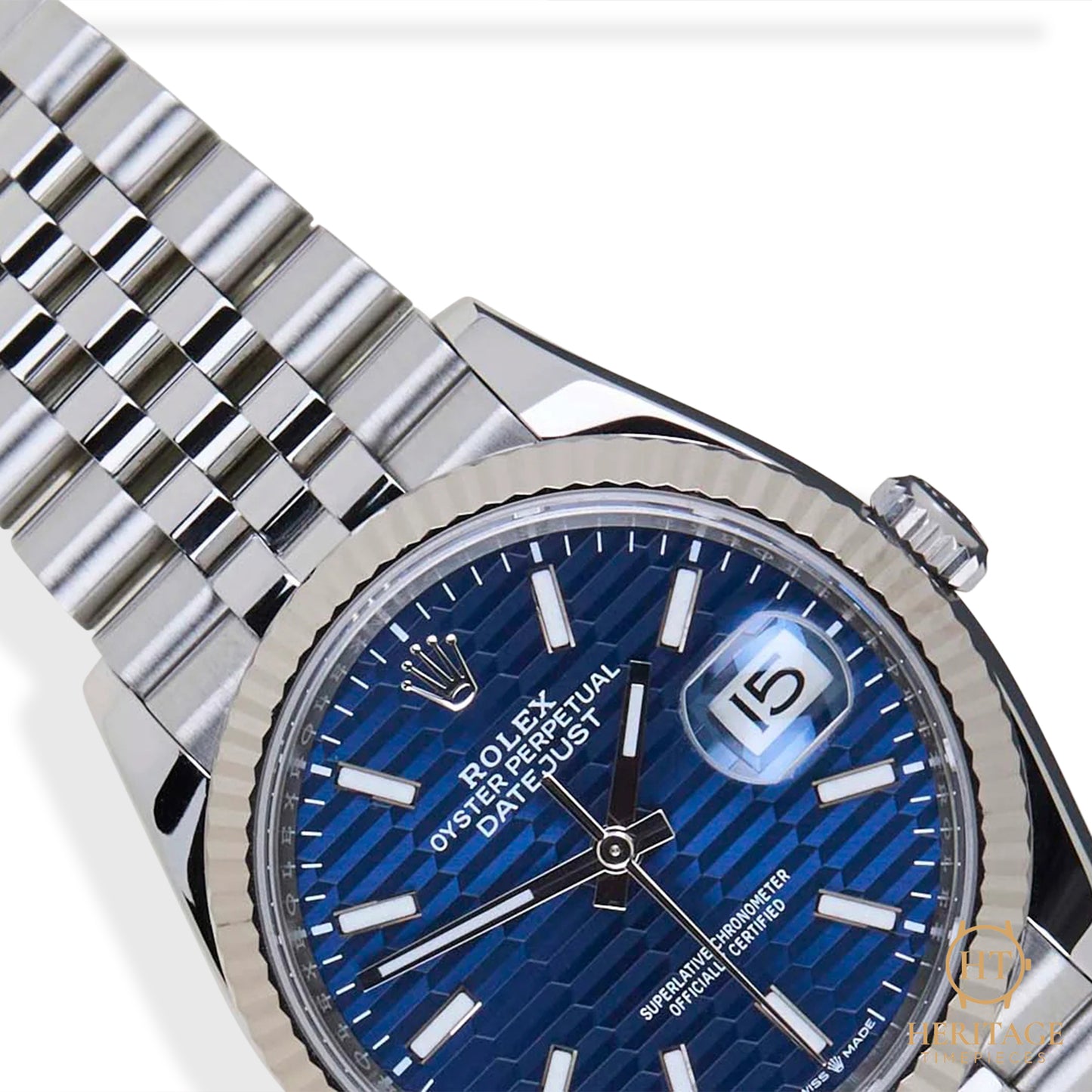 Rolex Datejust 36 'Motif dial' (2022) Ref 126234 NS