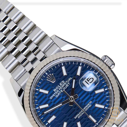 Rolex Datejust 36 'Motif dial' (2022) Ref 126234 NS