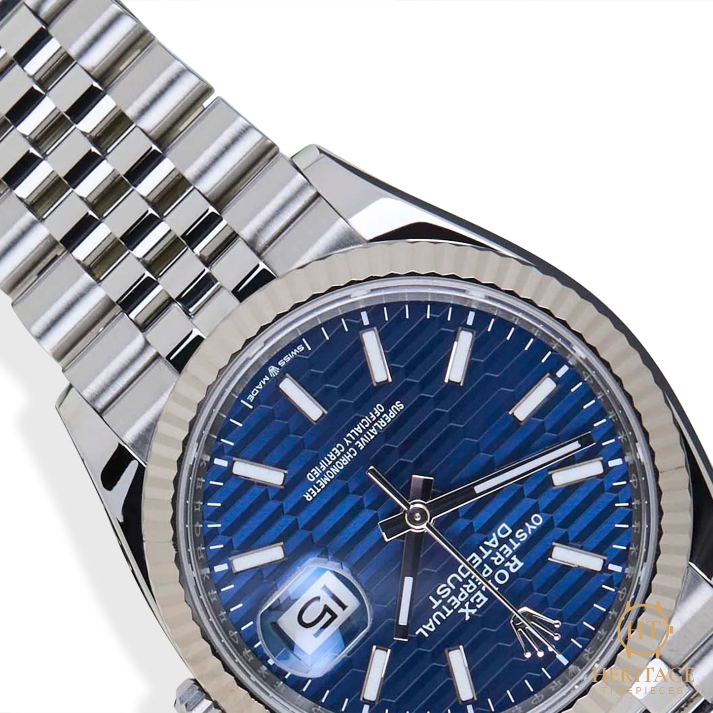 Rolex Datejust 36 'Motif dial' (2022) Ref 126234 NS