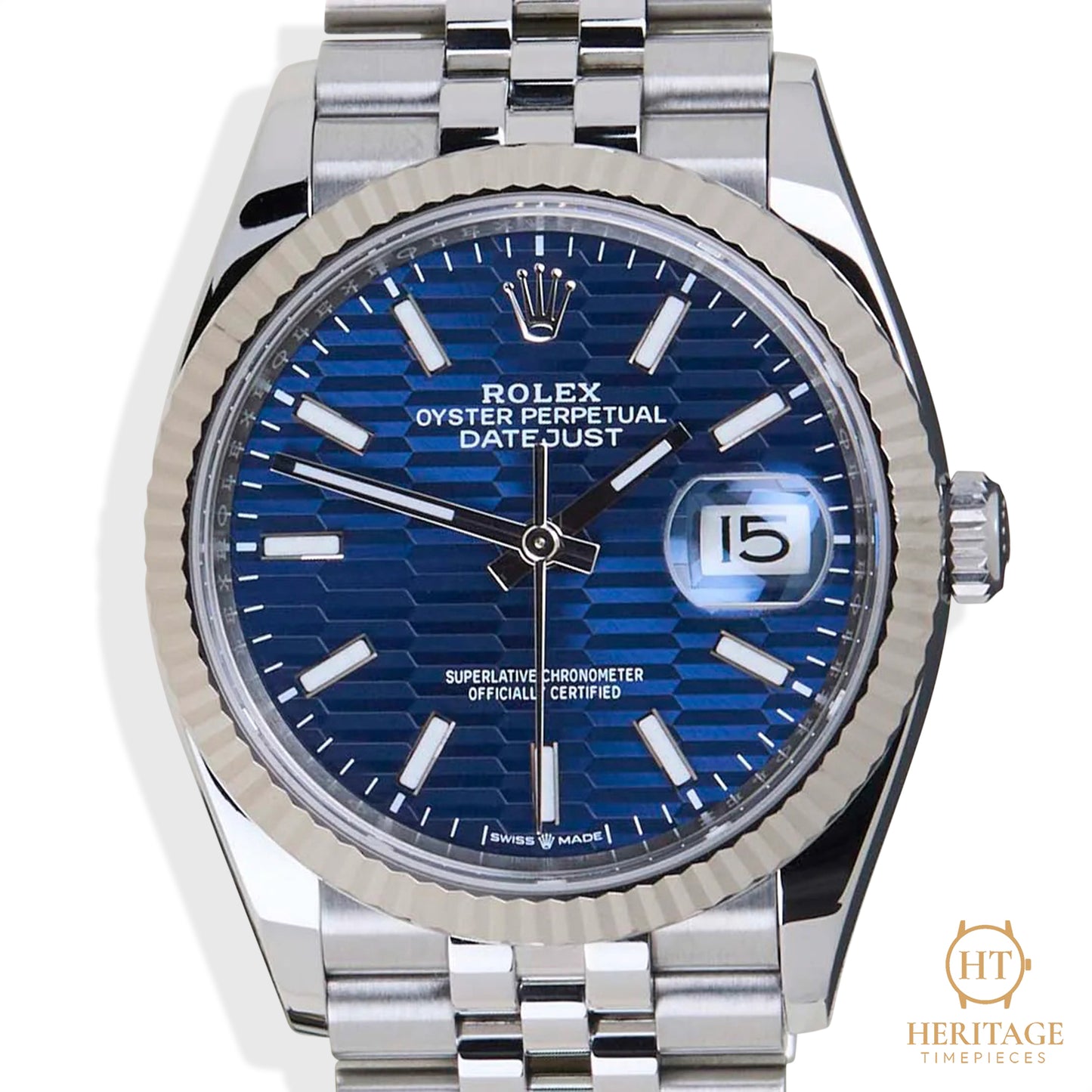 Rolex Datejust 36 'Motif dial' (2022) Ref 126234 NS