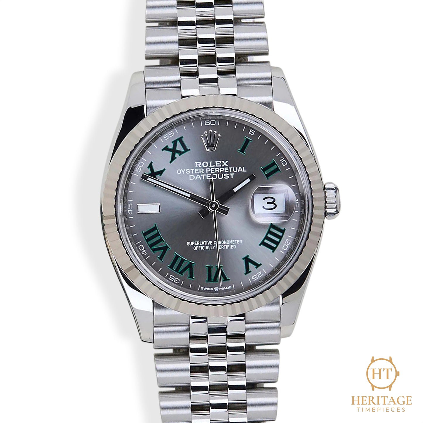 Rolex Datejust 36 ' Wimbledon' (2021) Ref 126234 ST