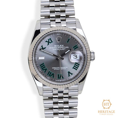 Rolex Datejust 36 ' Wimbledon' (2021) Ref 126234 ST