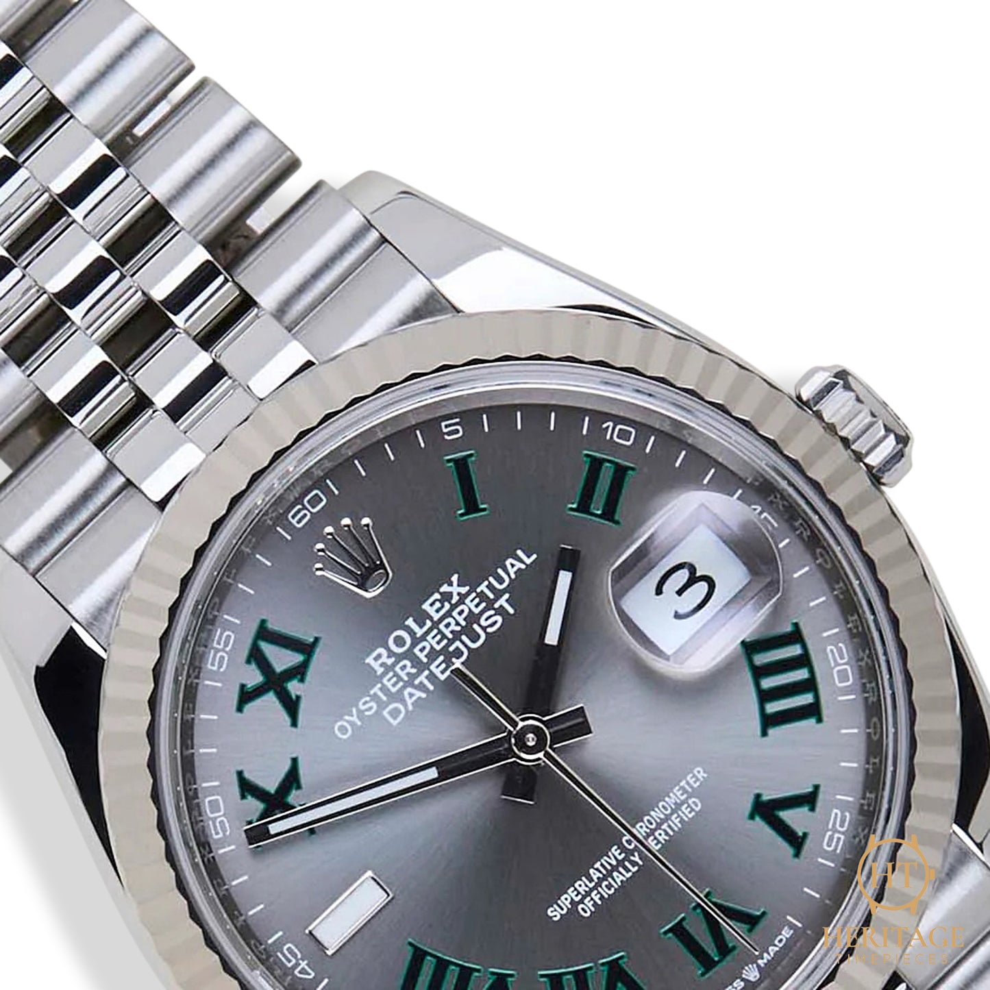 Rolex Datejust 36 ' Wimbledon' (2021) Ref 126234 ST