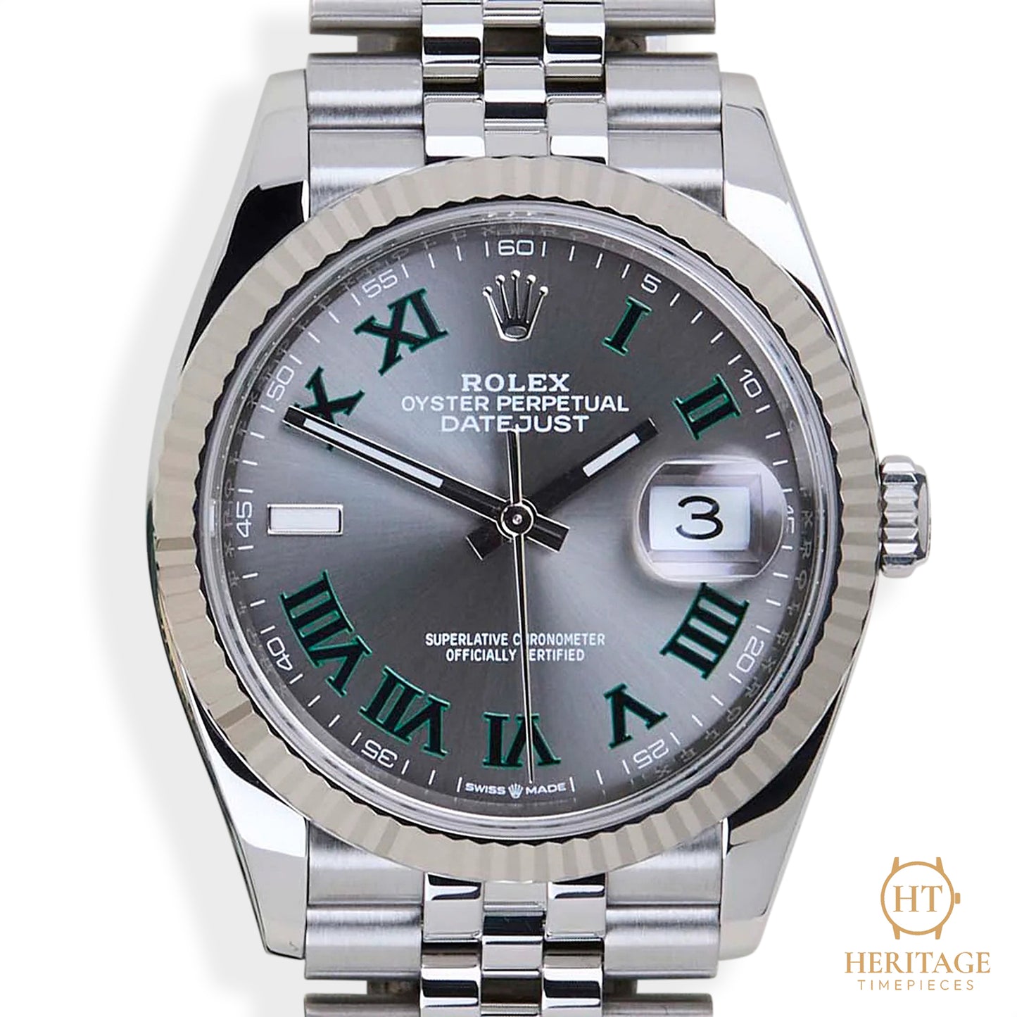 Rolex Datejust 36 ' Wimbledon' (2021) Ref 126234 ST