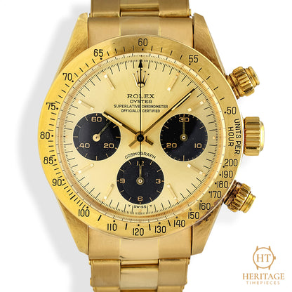 Rolex Daytona Yellow Gold (1986) Ref 6265