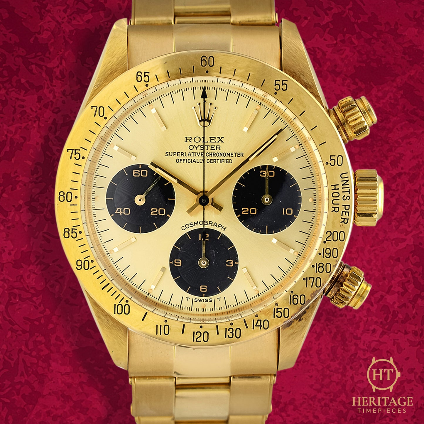 Rolex Daytona Yellow Gold (1986) Ref 6265