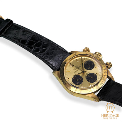 Rolex Daytona Yellow Gold (1986) Ref 6265