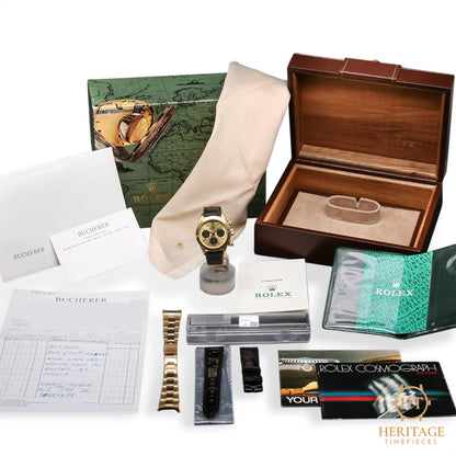 Rolex Daytona Yellow Gold (1986) Ref 6265