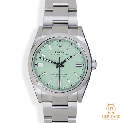 Rolex Oyster Perpetual 36 'Pistachio' (2026) Ref 126000