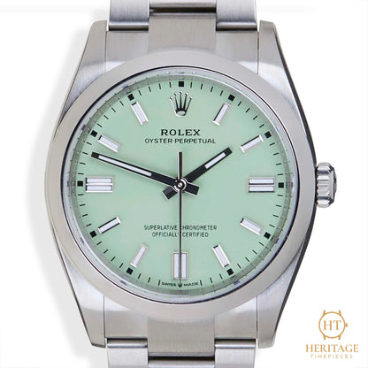 Rolex Oyster Perpetual 36 'Pistachio' (2026) Ref 126000