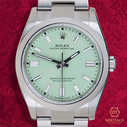 Rolex Oyster Perpetual 36 'Pistachio' (2026) Ref 126000