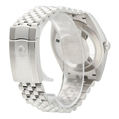 DATEJUST 126334 STAINLESS STEEL AND WHITE GOLD WITH SILVER DIAL 41 MM FULL SET YEAR 2025